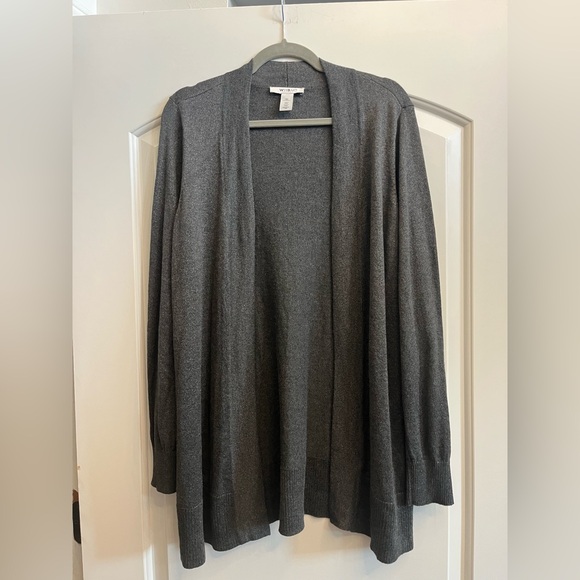 White House Black Market Sweaters - White House Black Market Gray Cardigan Sweater